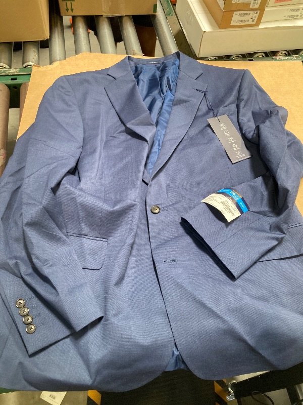 Photo 1 of Stafford Birdseye Signature Coolmax All Season Mens Stretch Fabric Classic Fit Suit Jacket size 48 REG 