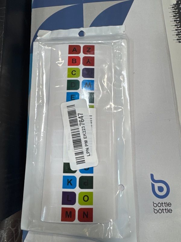 Photo 1 of 416 Pcs Colored Alphabetical Tab Indexes,?16 Sheets? A-Z Index Tabs, Self Adhesive A-Z Alphabet Index Tabs, Colorful Alphabet Tabs, Alphabet Book Tabs, Alphabet Tabs, Colored Alphabetical Tab