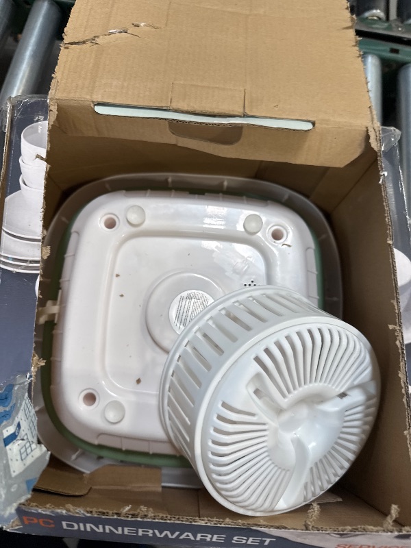Photo 1 of Portable Washing Machine, 16L Upgraded with Spin Basket Laundry Machine, 3 Cleaning Modes Suitable for Small Clothes, Foldable Design Ideal for Hotel, Home, Apartment and Campain