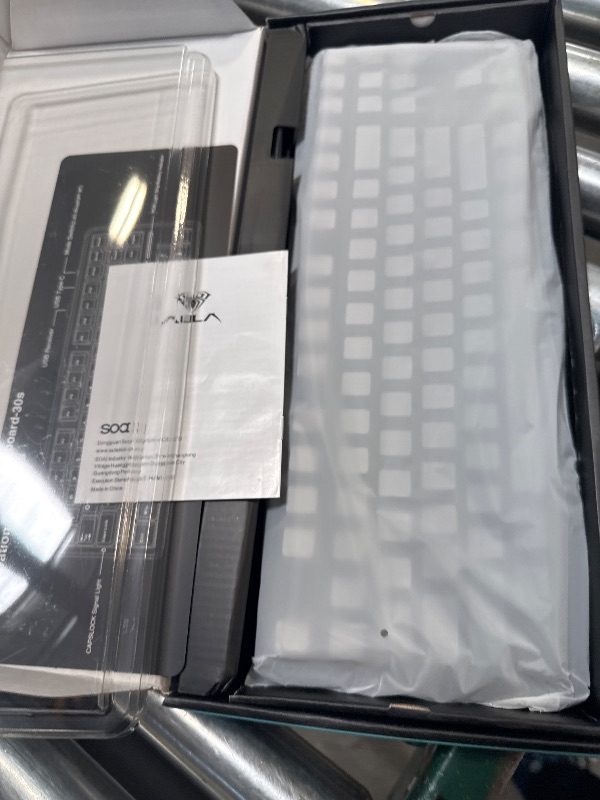 Photo 1 of AULA F87 Pro Keyboard, Tri-Mode Bluetooth/2.4GHz/USB-C Gasket Hot Swappable Custom Mechanical Keyboard, Pre-lubed Reaper Switch, Side Printed PBT Keycaps 75% TKL Wireless RGB Backlit Gaming Keyboard