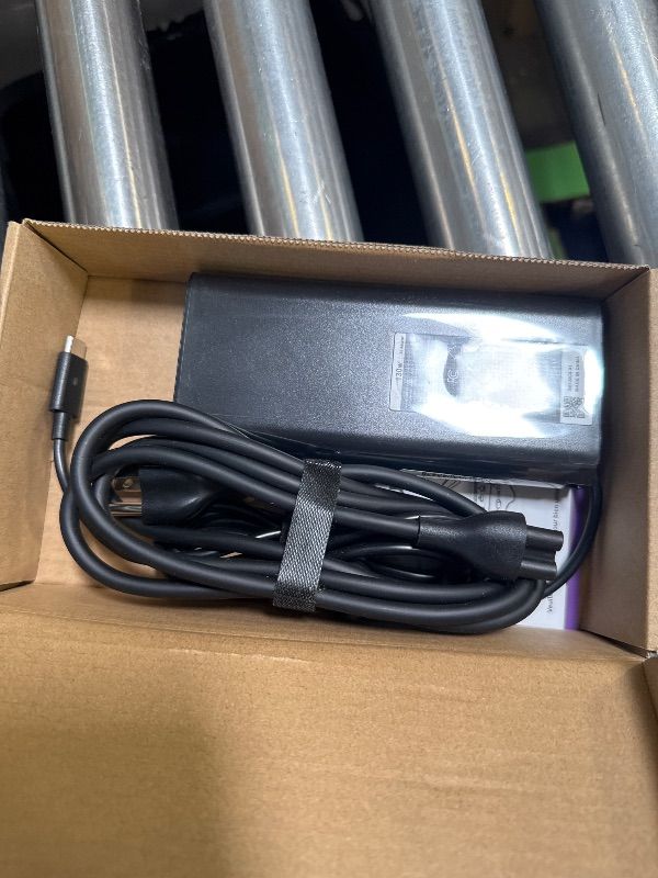 Photo 1 of 130W USB C Laptop Charger Compatible with Dell Precision 5570 5560 5550 5530 5760 5750 3560 Latitude 7410 7310 7210 9410 9510 5420 5520 5510 XPS 15 17 2in1 9575 9500 9700 Power Cord