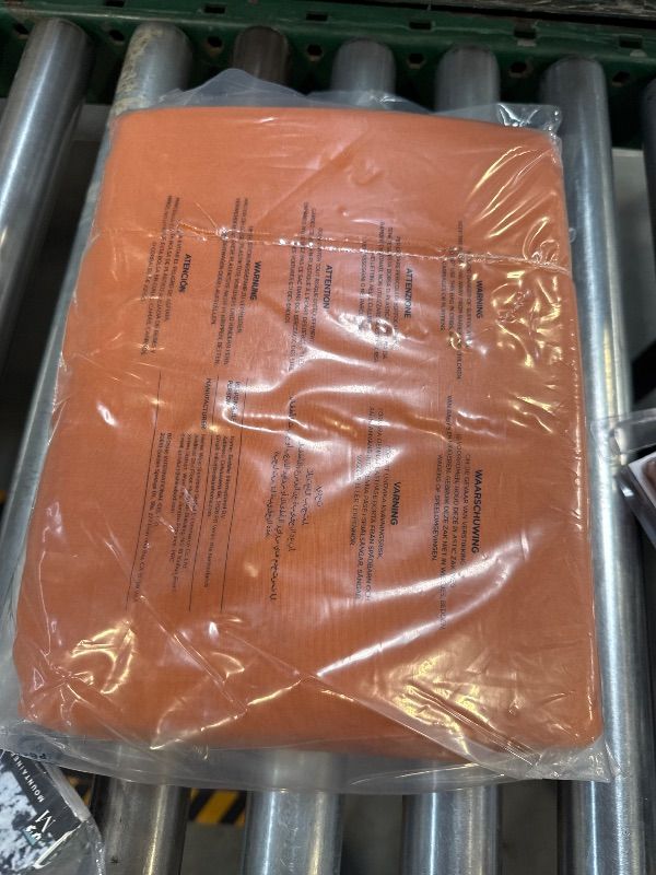 Photo 1 of Bedsure Cotton Duvet Cover King - 100% Cotton Waffle Weave Burnt Orange Duvet Cover King Size, GentleSoft™ and Breathable Bedding Set for All Season, 3 Pieces, 104"x90"