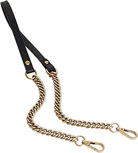 Photo 1 of Hualibao Metal Plus Synthetic Leather Purse Chain Strap Length for Shoulder Cross Body Sling Purse Handbag Clutch