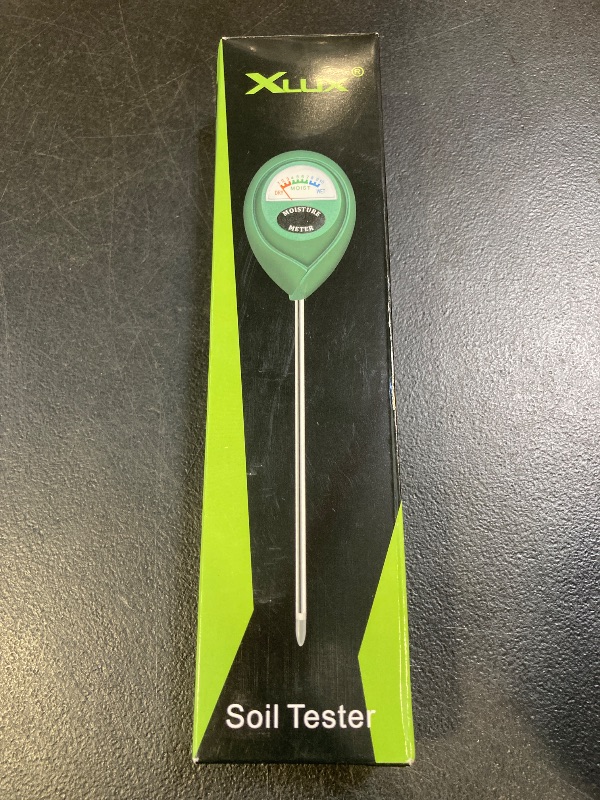 Photo 1 of XLUX Soil Moisture Meter, Plant Water Monitor, Hygrometer Sensor for Gardening, Farming, Indoor and Outdoor Plants, No Batteries Required