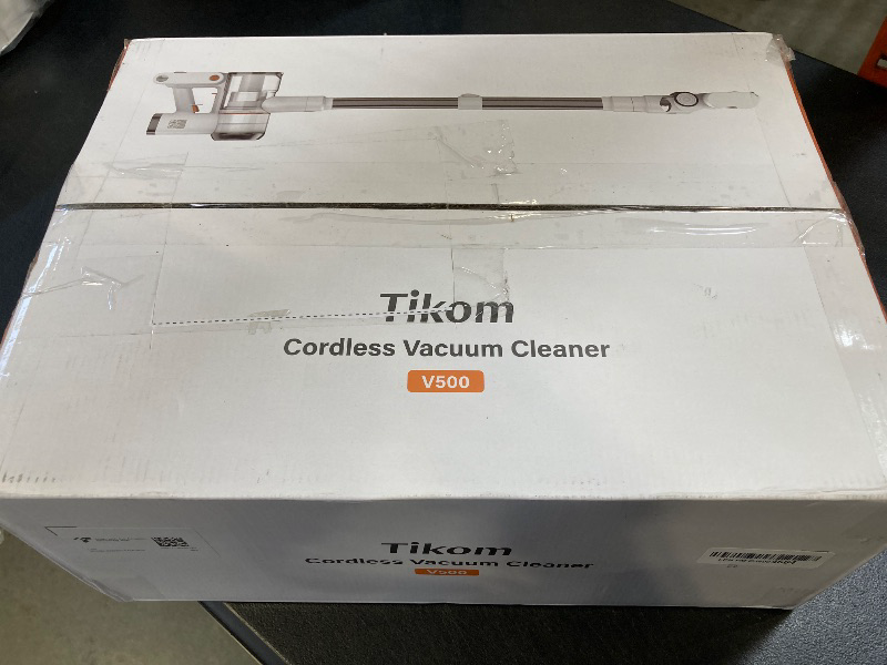 Photo 1 of Tikom V500 Cordless Vacuum Cleaner for Home, 40000Pa/450W Stick Vacuum with LED Touch Screen, Charging Wall Dock, Anti-Tangle, Lightweight Handheld Vacuum for Pet Hair, Hard Floor, Carpet