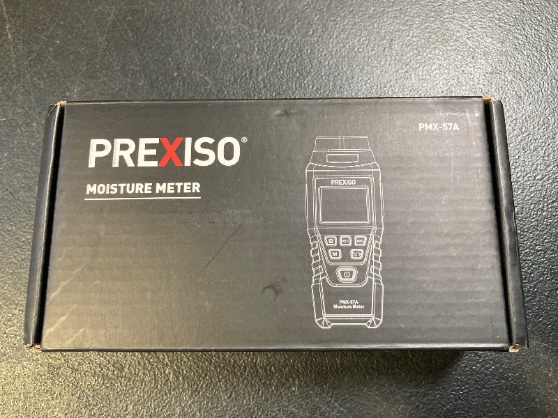 Photo 1 of PREXISO Wood Moisture Meter - 7 in 1Digital Moisture Meter for Firewood, Woodworking, Walls, Home, Drywall, Paper, Floor - Moisture Reader, Pin-Type Water Leak Detector, Dampness Meter