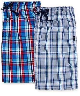 Photo 1 of Hanes Men's 2-pc. Pajama Shorts - XL
