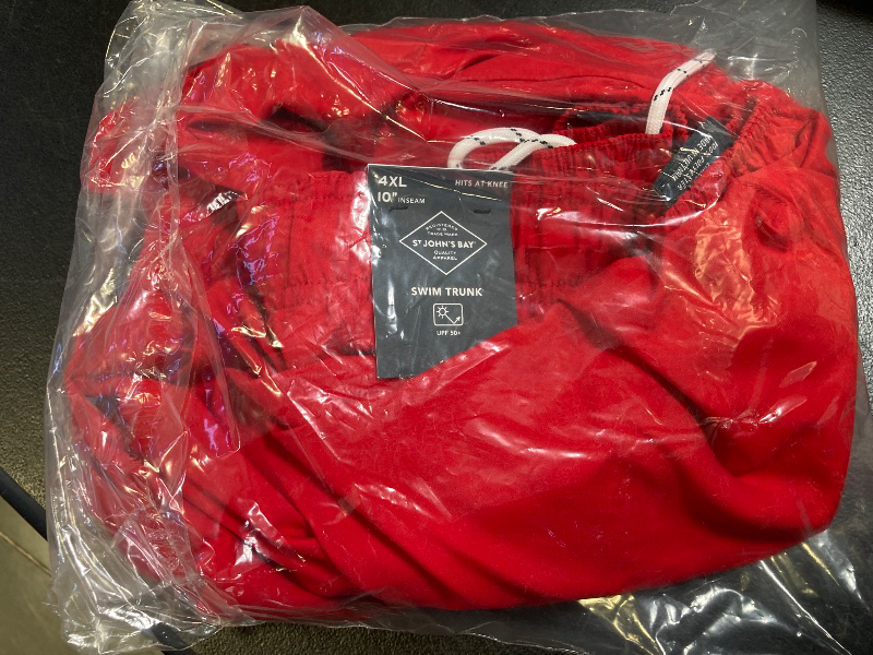 Photo 1 of St. John's Bay Men's Big and Tall Swim Trunks - 4XL