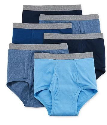 Photo 1 of Stafford Full-Cut Men's Big and Tall 6 Pack Briefs - size 50 