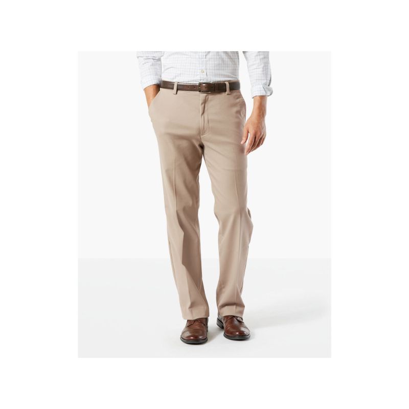 Photo 1 of Dockers Men's Classic Fit Easy Khaki Pants (Standard and Big & Tall) Timberwolf 42W X 34L