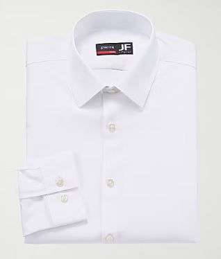 Photo 1 of J. Ferrar Men's Big & Tall 360 Stretch Regular Fit Easy Care Stretch Fabric Long Sleeve Dress Shirt - 3XL 19-19 1/2 , 36-37
