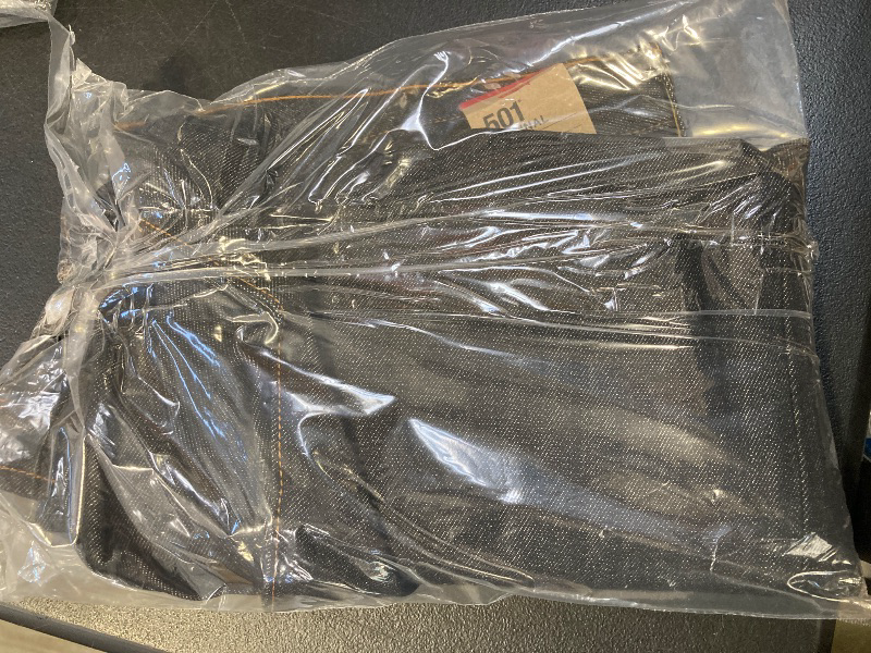 Photo 1 of Levi's Men's 501 Original Shrink-to-Fit Non-Stretch Jeans - Black Rigid- Shrink to Fit - 42 x 32
