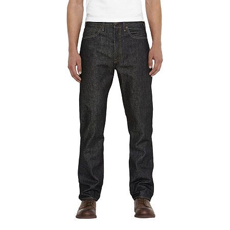Photo 1 of Levi's Men's 501 Original Shrink-to-Fit Non-Stretch Jeans - Black Rigid- Shrink to Fit - 42 x 32
