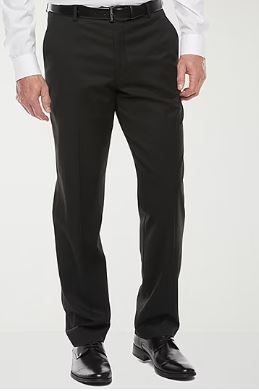 Photo 1 of Stafford Coolmax All Season Men's Classic Fit Flat Front Suit Pants - 38 x 30