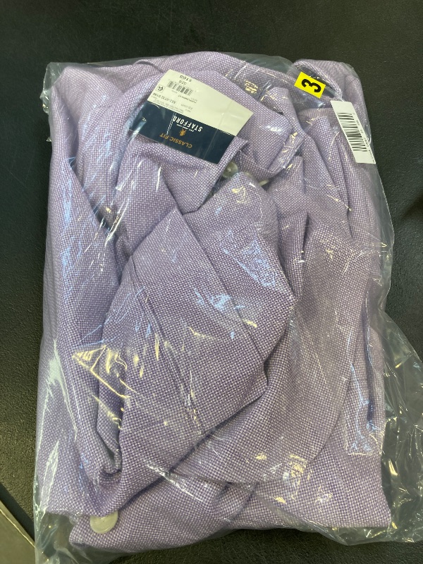 Photo 1 of Stafford Seersucker Men's Classic Fit Sport Coat, 52 Regular, Purple
