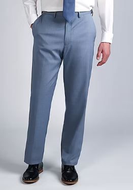 Photo 1 of Haggar Premium Comfort Tonal Plaid Men's Wide Leg Classic Fit Flat Front Pant - 40W x 30L
