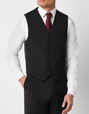 Photo 1 of Collection By Michael Strahan Men's Stretch Fabric Modern Fit Suit Vest - L 
