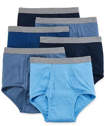 Photo 1 of Stafford Full-Cut Men's 6 Pack Briefs - XXL
