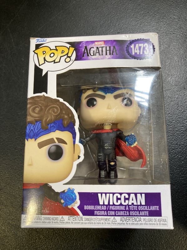 Photo 1 of Funko POP Marvel: Wiccan - Agatha Coven of Chaos - Collectable Vinyl Figure - Gift Idea - Official Merchandise - for Kids & Adults - TV Fans - Model Figure for Collectors and Display