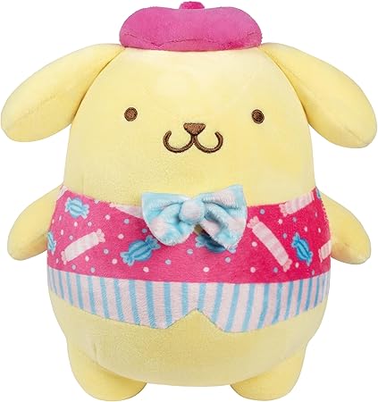 Photo 1 of Jazwares Hello Kitty and Friends - 8-Inch Pompompurin Candy Wonderland Plush - Officially Licensed Sanrio Product from Ages 6+
