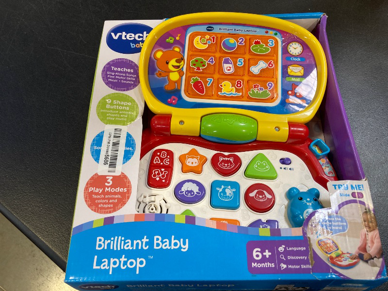 Photo 1 of VTech Brilliant Baby Laptop, Red