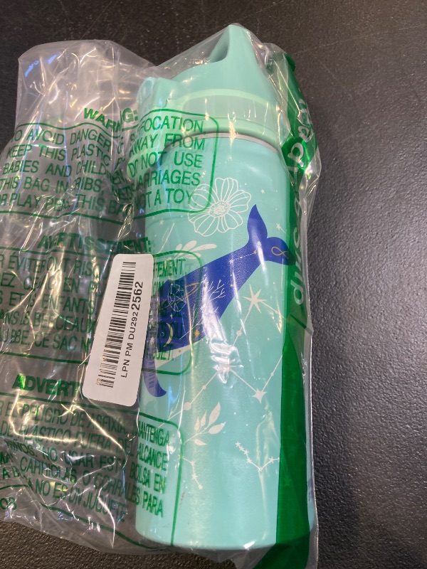 Photo 1 of SIGG - Aluminium Kids Water Bottle - WMB ONE Dive - Suitable For Carbonated Beverages - Leakproof - Lightweight - BPA Free - Climate Neutral Certified - Light Blue - 20 Oz