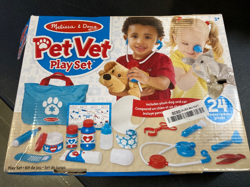 Photo 1 of Melissa & Doug Get Well Doctor’s Kit Play Set – 25 Toy Pieces - Doctor Role Play Set, Doctor Kit For Toddlers And Kids Ages 3+