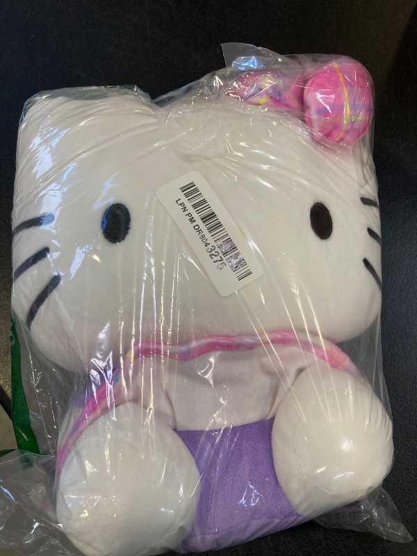 Photo 1 of Hello Kitty and Friends, 12-Inch Hello Kitty Neon Plush - Officially Licensed Sanrio Product from Jazwares - Ages 6+