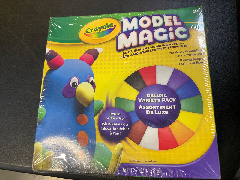 Photo 1 of Crayola Model Magic Variety Pack (14ct), Kids Air Dry Clay, 7oz, Bulk Modeling Clay Alternative, Essential Preschool & Kindergarten Classroom Art Supplies