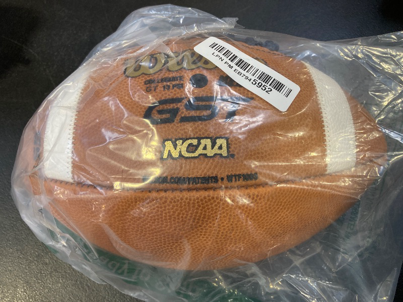 Photo 1 of WILSON GST Leather Game Football - Official