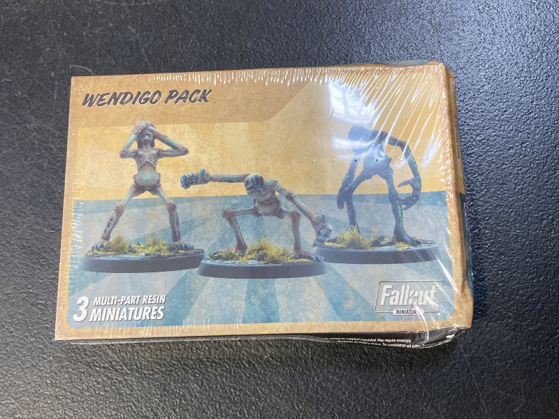 Photo 1 of Modiphius Entertainment: Fallout: Miniatures - Cryptids: Wendigo Pack - 3 Resin Figures, Appalachia Wave, Unpainted & Unassembled, Licensed