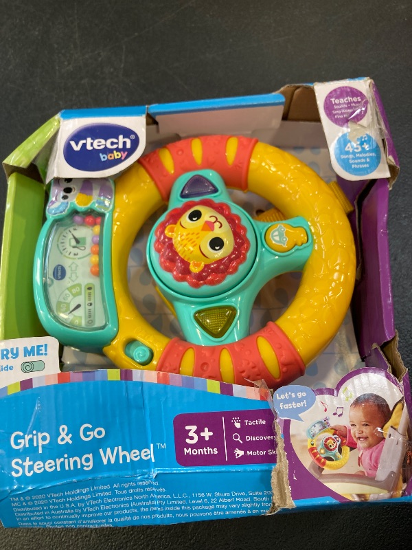 Photo 1 of VTech Grip and Go Steering Wheel