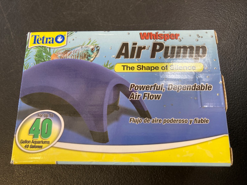 Photo 1 of Tetra Whisper Easy to Use Air Pump for Aquariums (Non-UL)