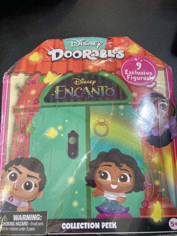 Photo 1 of Disney Doorables Encanto Collection Peek, 9 Collectible Figurines in a Casa Madrigal-Themed Box, Kids Toys for Ages 5 Up by Just Play