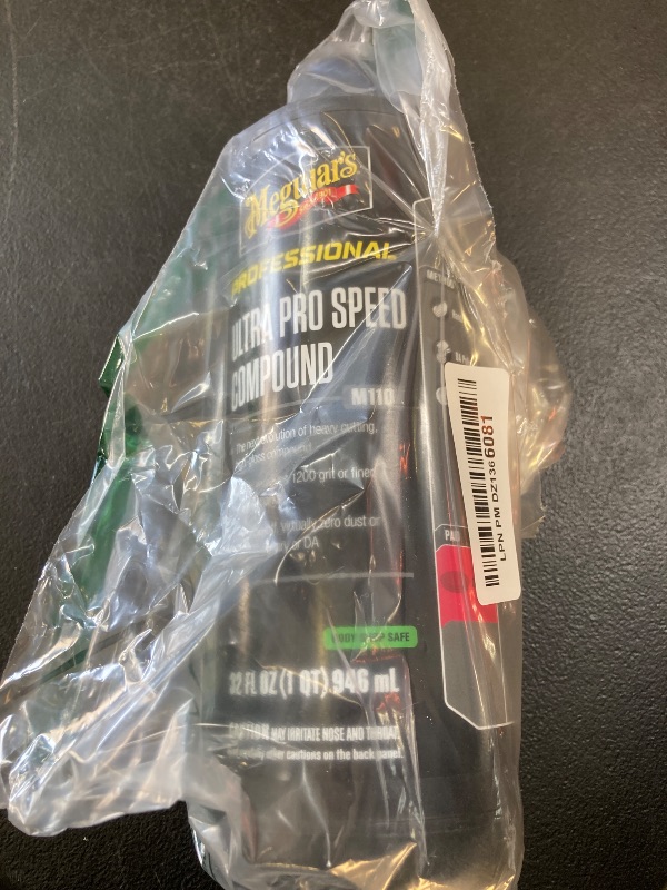 Photo 1 of Meguiar's Professional Ultra Pro Speed Compound M11032 - Heavy Duty Compound - Pro Scratch Remover, Oxidation Remover, Heavy Swirl Mark Remover and Car Polish - Ideal for DA Polisher Use, 32 Oz