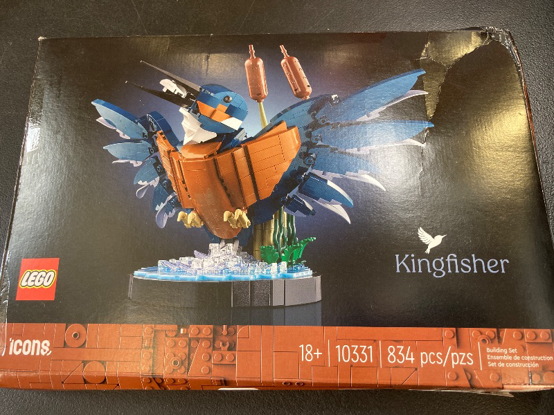 Photo 1 of LEGO Icons Kingfisher Building Set - Detailed Model Set for Adults, 18+ - Collectible, Relaxing Activity for Bird Lovers - Gift for Men & Women - 10331