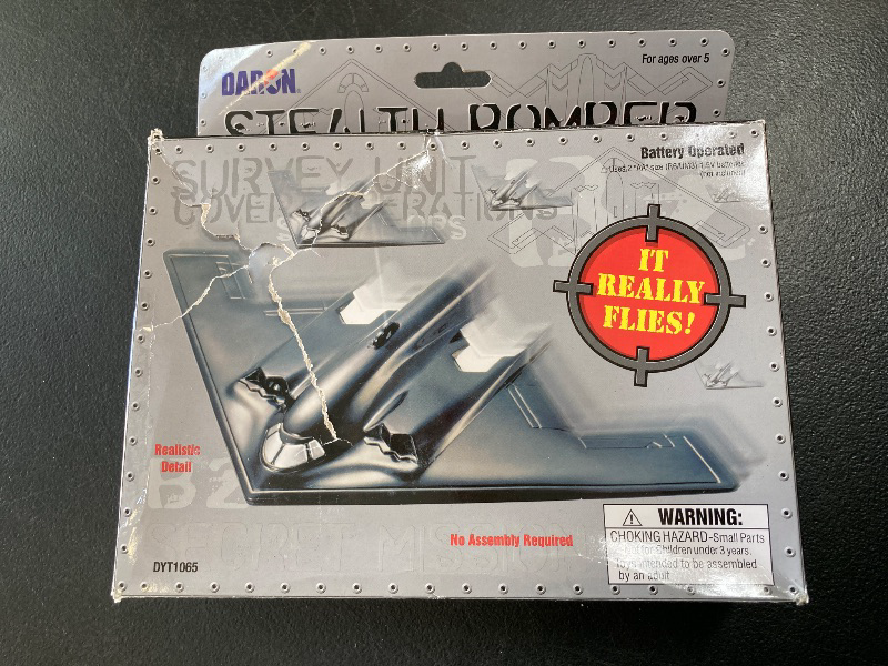 Photo 1 of Daron B-2 Bomber Flying Toy on a String Medium