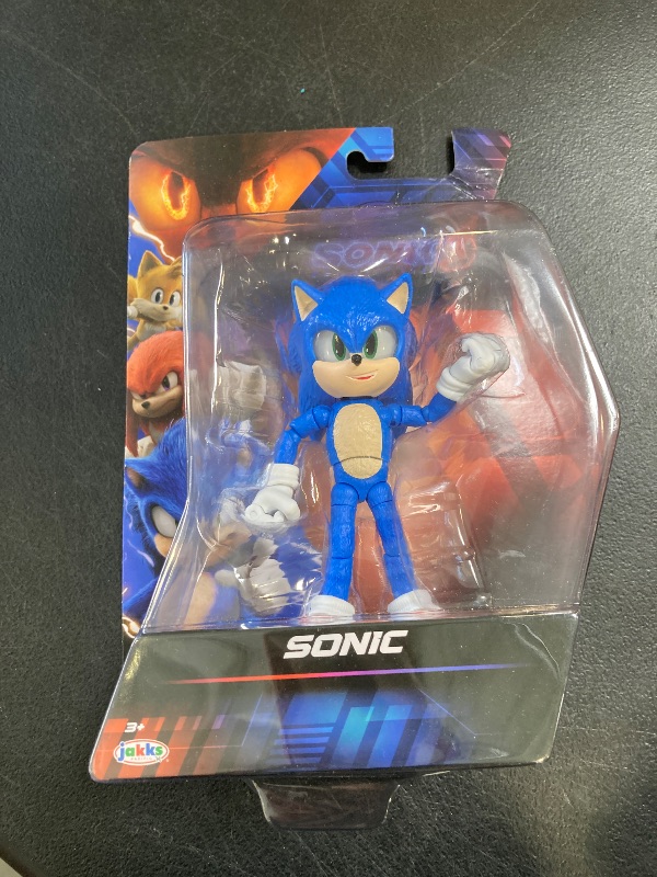 Photo 1 of Sonic 3 Movie Action Figures 5-Inch Sonic Collector Toy Figure, Highly Articulated for Boys Girls - Officially Licensed Sonic The Hedgehog 3 Movie Product