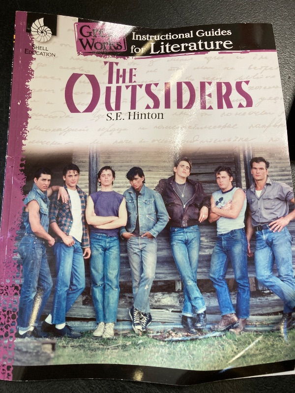 Photo 1 of The Outsiders: An Instructional Guide for Literature - Novel Study Guide for 6th-12th Grade Literature with Close Reading and Writing Activities (Great Works Classroom Resource)