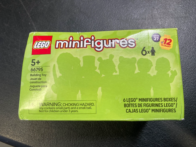 Photo 1 of LEGO Minifigures Series 27 6 Pack - Multipack of Collectible Figures for Kids, Boys and Girls, Ages 5+ - Mystery Blind Box of 12 Possible Minifigures - Gift Idea for Birthdays or Events - 66795