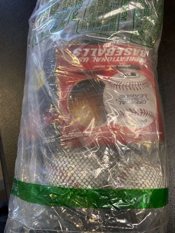 Photo 1 of Rawlings | Official League Recreational Use Practice Baseballs | Youth | Bag of 12 | OLB3BAG12 | 12 Count