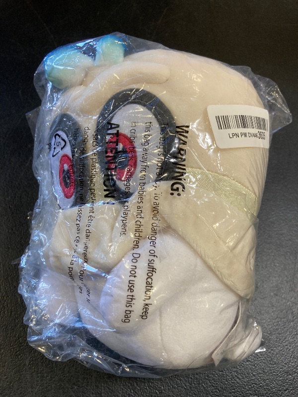 Photo 1 of Little Buddy 1658 Super Mario Odyssey White Cappy (Normal Form) 7.5" Plush, Multi-Colored