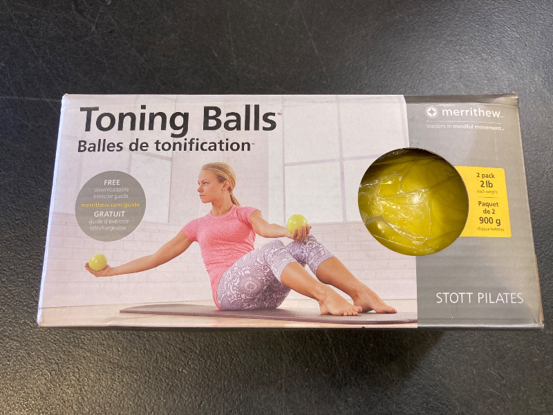 Photo 1 of STOTT PILATES Merrithew Toning Ball – 2 lbs (Two-Pack)