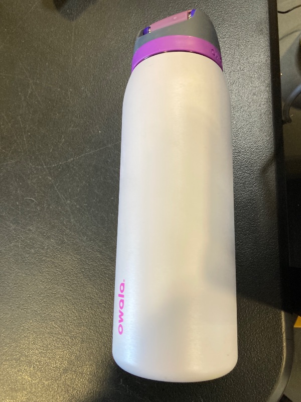 Photo 1 of Owala Insulated 24 oz Dreamy Field Stainless Steel Water Bottle with Straw
