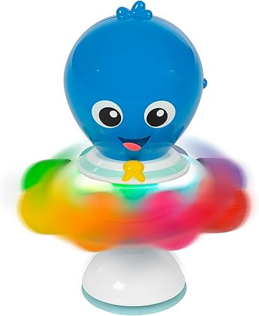Photo 1 of Baby Einstein Ocean Explorers Opus Spin & Sea Suction Toy for Highchair, Lights & Vibrant Colors, Ages 3 Months and up
