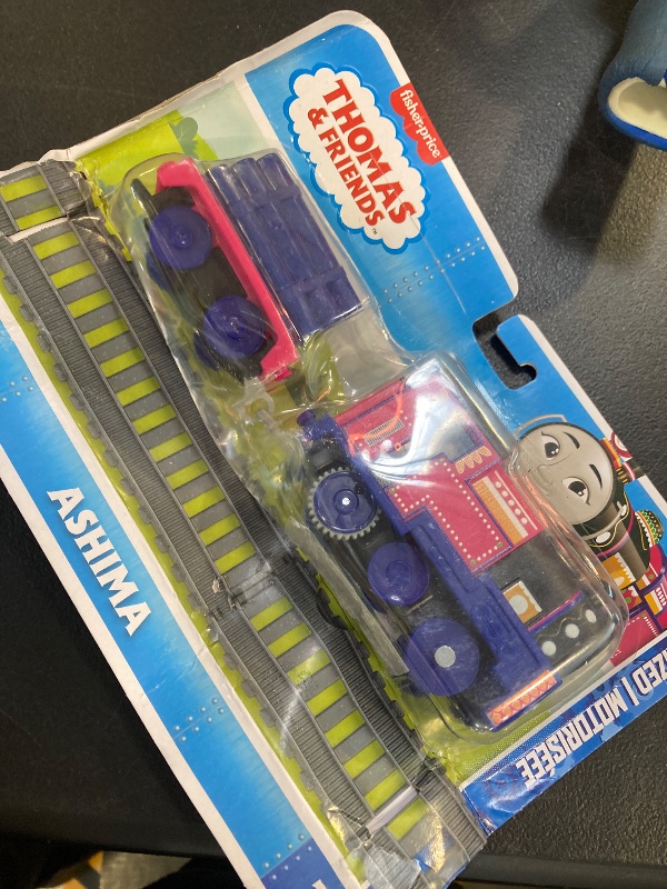 Photo 1 of Thomas & Friends Motorized Toy Train Ashima Battery-Powered Engine with Cargo Car for Pretend Play? Preschool Kids Ages 3+ Years