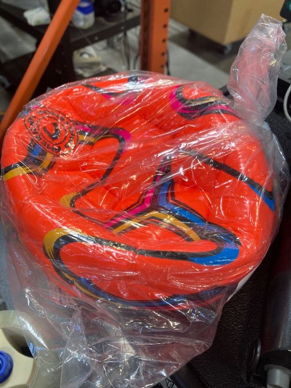 Photo 1 of American Challenge Brasilia Soccer Ball – Soccer Ball Size 5, 4, 3 & 2 – for Youth & Adults – Ideal for Practice, Training & Grass Fields (Orange, 3)