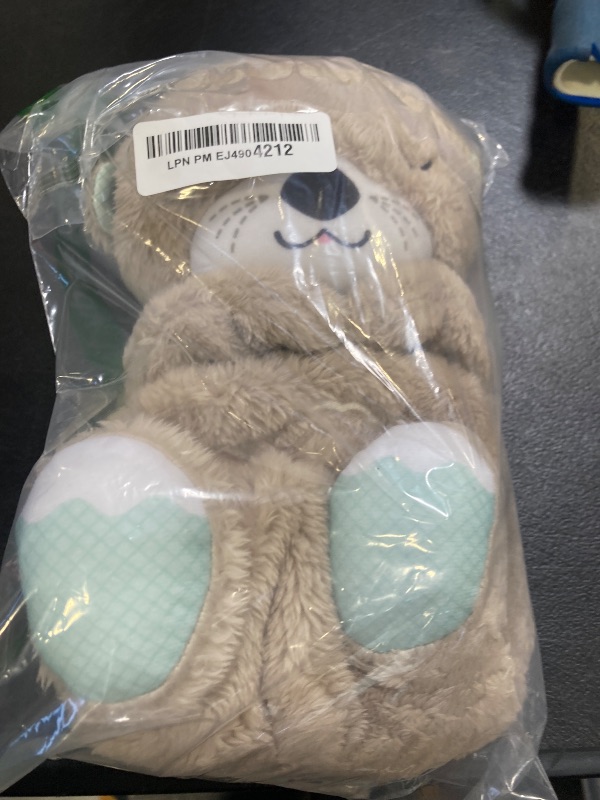Photo 1 of Fisher-Price Baby Toy Soothe 'n Snuggle Otter Portable Plush Sound Machine with Music Lights & Breathing Motion for Newborns 0+ Months