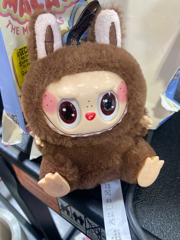 Photo 1 of POP MART The Monsters - Tasty Macarons Vinyl Face Blind Box, Random Design Action Figures Collectible Toys Home Decorations, Single Box
