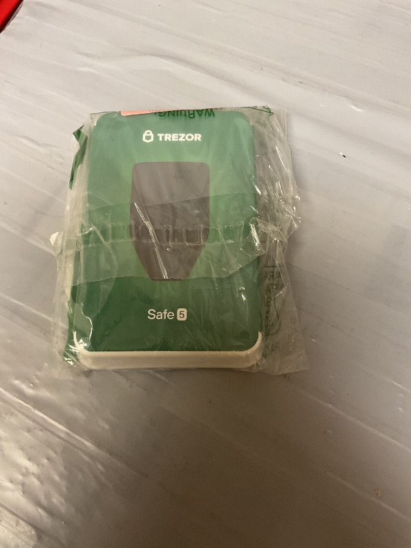 Photo 1 of Trezor Safe 3 - Passphrase & Secure Element Protected Crypto Hardware Wallet - Buy, Store, Manage Digital Assets Simply and Safely (Cosmic Black)